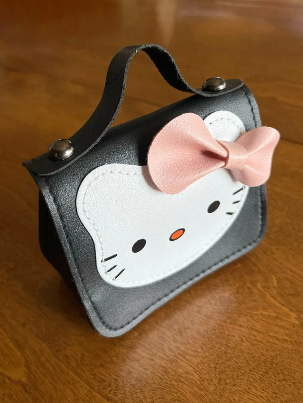 Hello Kitty black mini purse NWOT